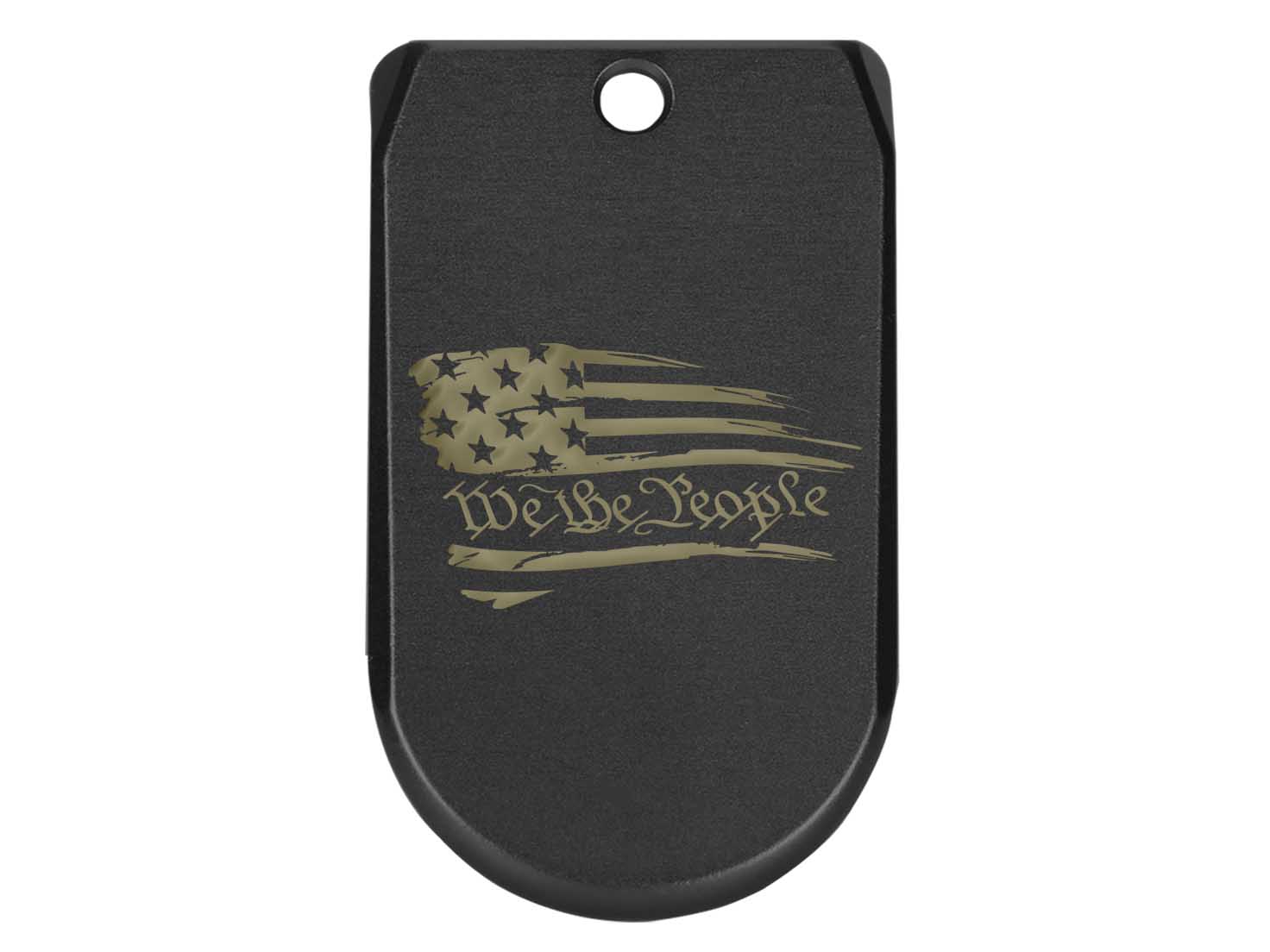 NDZ Sig P365XL P365 X Magazine Base Plate Extension Aluminum Black